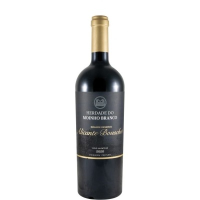 Garrafa de vinho tinto Herdade do Moinho Branco Alicante Bouschet 2020