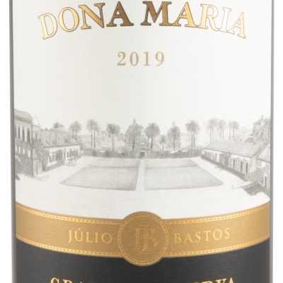 Rótulo de vinho Dona Maria 2019 Alentejo DOC