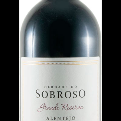 Garrafa de vinho tinto Herdade do Sobroso Grande Reserva Alentejo