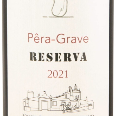 Rótulo branco de garrafa de vinho com texto e ilustração de um edifício
