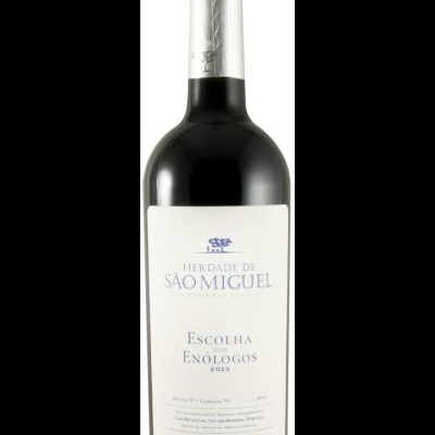 Garrafa de vinho tinto Herdade de São Miguel Escolha dos Enólogos 2022