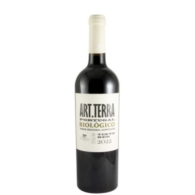 Garrafa de vinho tinto ART.TERRA biológico 2022, Portugal