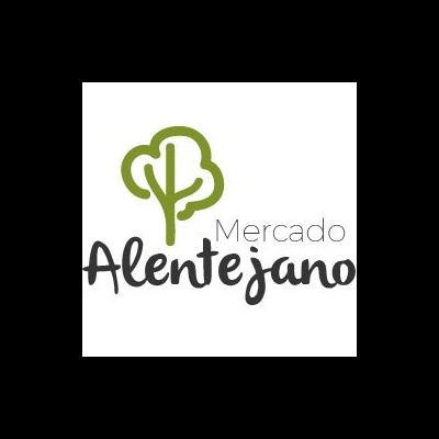 Logótipo do Mercado Alentejano com árvore verde