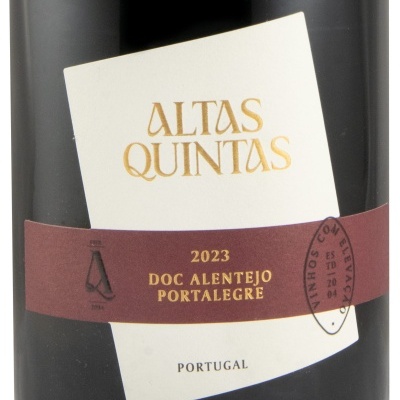 Garrafa de vinho Alatas Quintas 2023 DOC Alentejo Portalegre