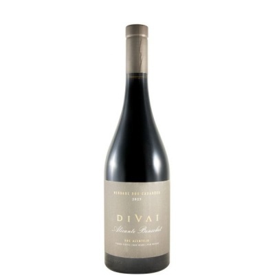 Garrafa de vinho tinto Herdade dos Cazadore 2023 DIVAI Alicante Bouschet