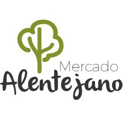 Logótipo do Mercado Alentejano com árvore verde