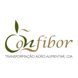 Logótipo Onfibor com maçã verde e texto
