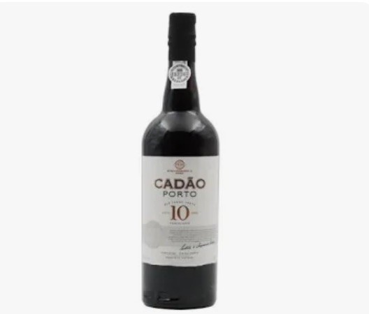 garrafa de vinho do Porto Cadão 10 anos