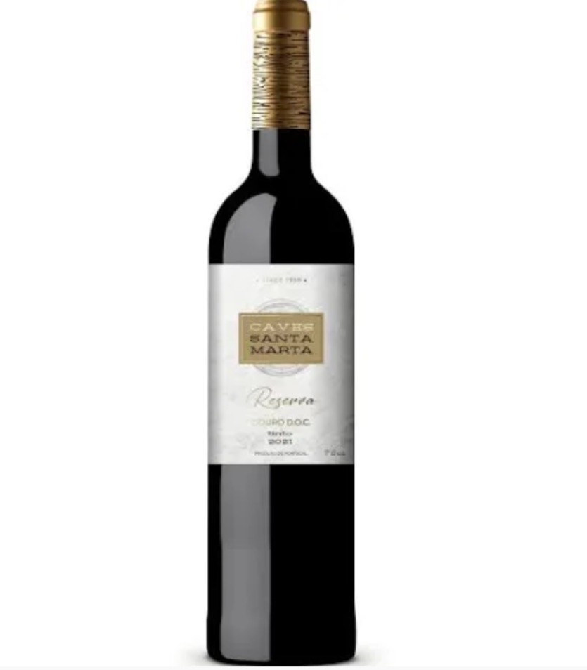 Garrafa de vinho tinto Caves Santa Marta Reserva 2021