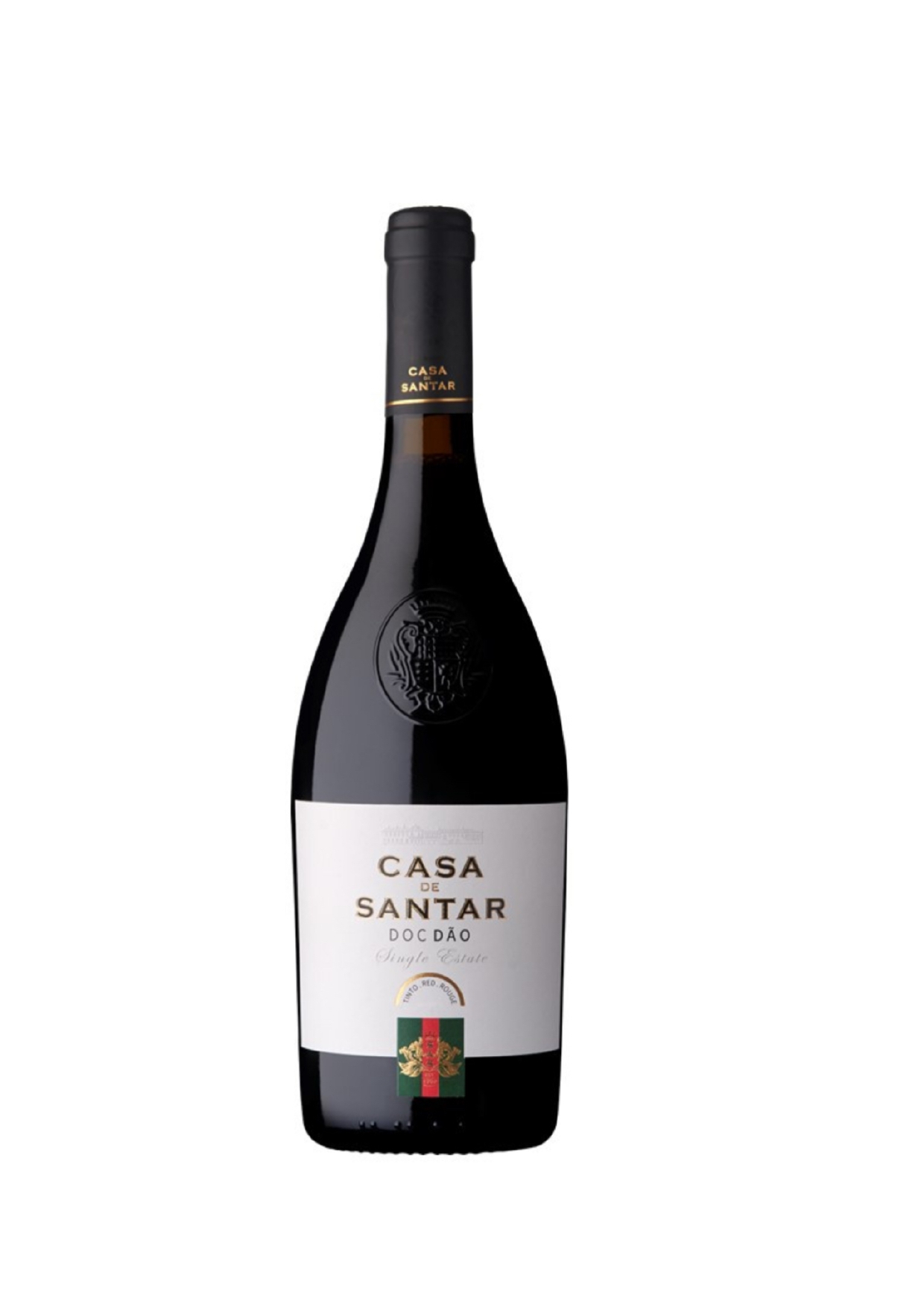 Garrafa de vinho tinto Casa de Santar DOC Dão