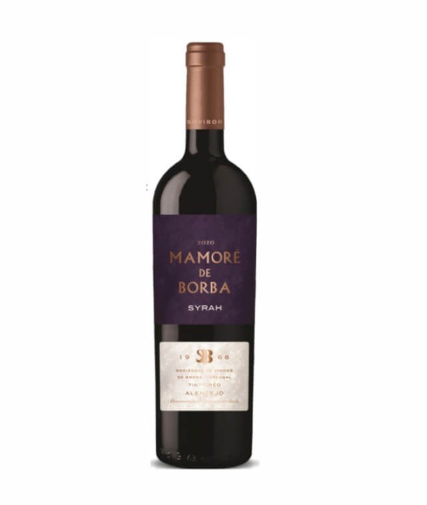 Garrafa de vinho tinto Mamoré de Borba Syrah 2020