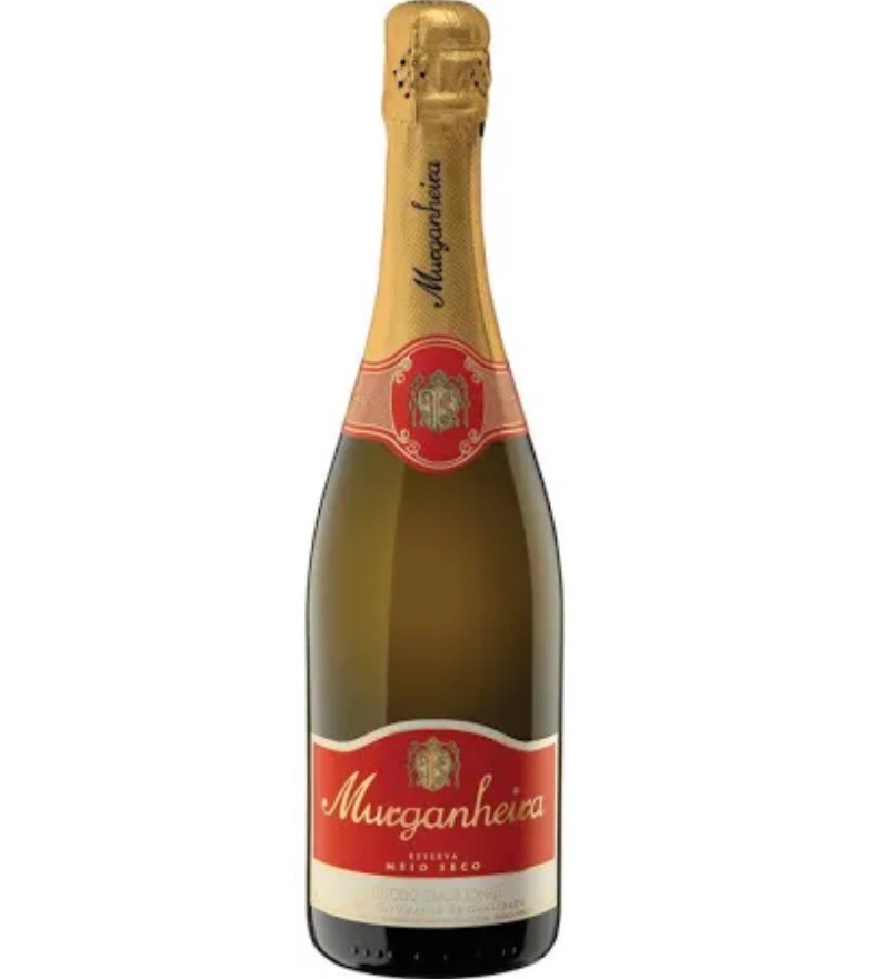 Garrafa de espumante Murganheira Reserva Meio Seco