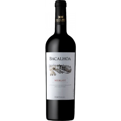 Bacalhôa Merlot Tinto 2021 Garrafa de vinho Bacalhôa Merlot Portugal