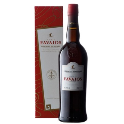 Moscatel do Douro Favaios Garrafa de vinho do Porto Moscatel do Douro Favaios com caixa