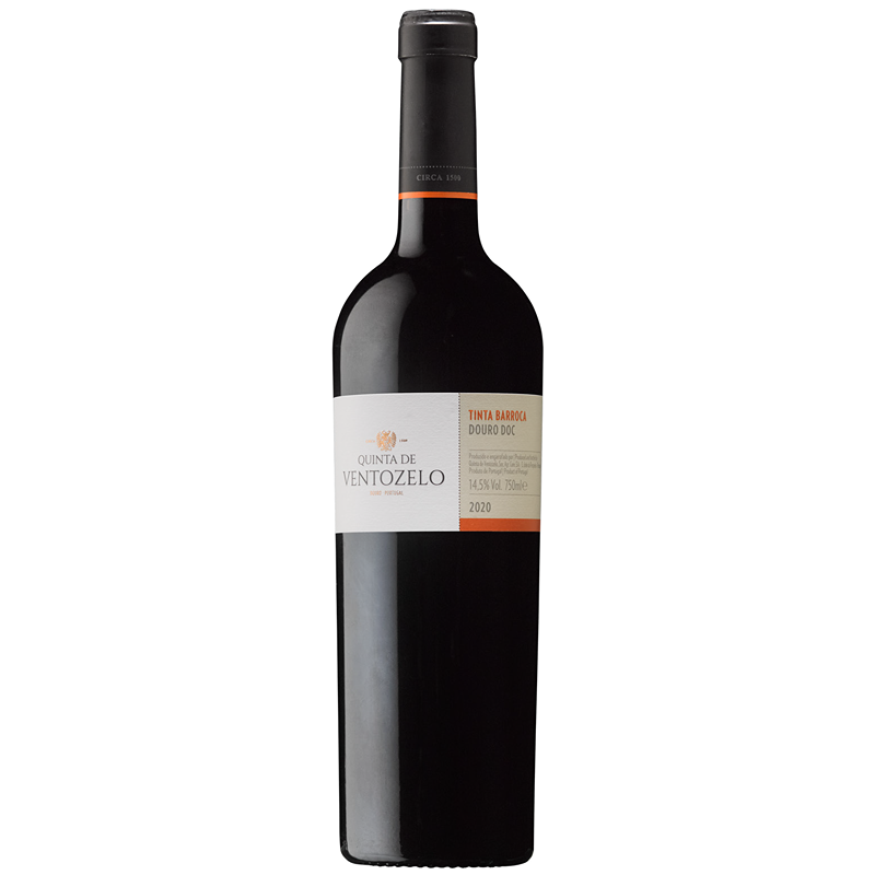 Quinta do Ventozelo Tinta Barroca Tinto 2020 Garrafa de vinho tinto Quinta de Ventozelo Tinta Barroca Douro DOC 2020