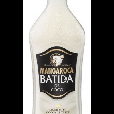 Garrafa de licor Batida de Côco Mangaroca