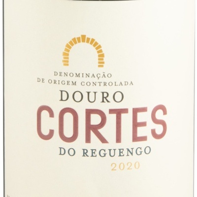Rótulo de garrafa de vinho Cortes do Reguengo 2020