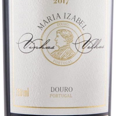 Etiqueta de vinho tinto Maria Izabel 2017, Douro, Portugal, 750 ml