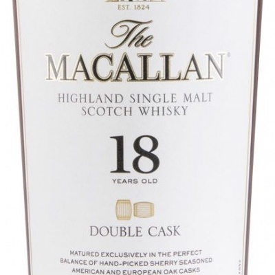 Garrafa de whisky The Macallan 18 anos