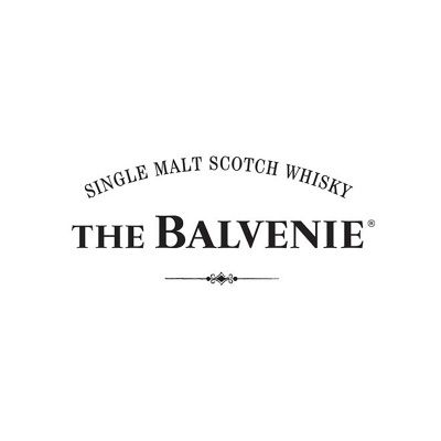 Logotipo THE BALVENIE em preto sobre fundo branco
