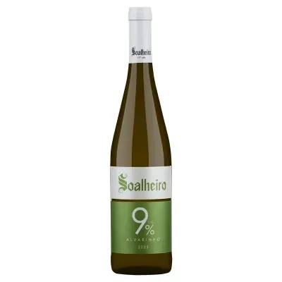 Garrafa de vinho branco Soalheiro Alvarinho 9% vol.