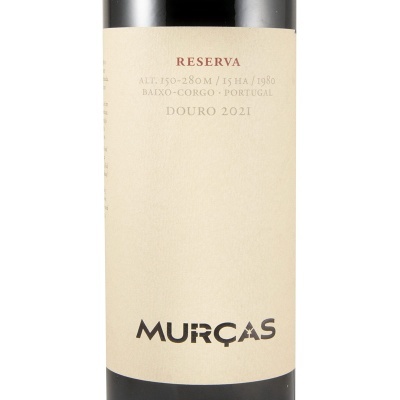 Rótulo de vinho RESERVA DOURO 2021 MURÇAS