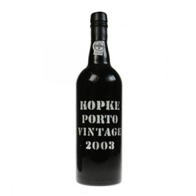 Garrafa de vinho Kopke Porto Vintage 2003