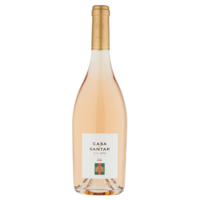 Garrafa de vinho rosé Casa Santar
