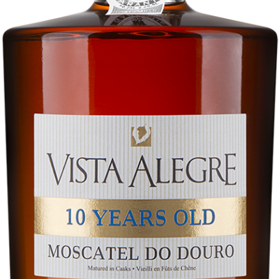 Garrafa de licor Vista Alegre 10 anos Moscatel do Douro