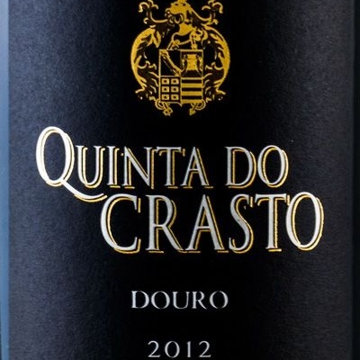 Rótulo de vinho Quinta do Crasto Douro 2012 Tinta Roriz