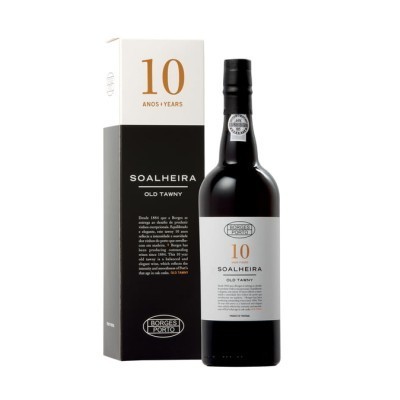 Garrafas de vinho do Porto Soalheira Old Tawny com caixa