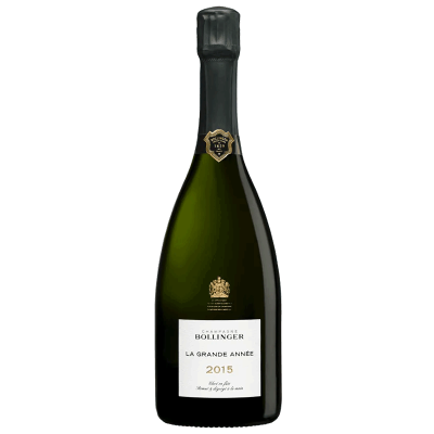 Garrafa de champanhe Bollinger La Grande Année 2015