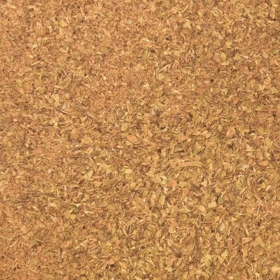 Material granulado castanho claro em textura rugosa