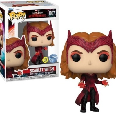 Figura Funko Pop Scarlet Witch com caixa