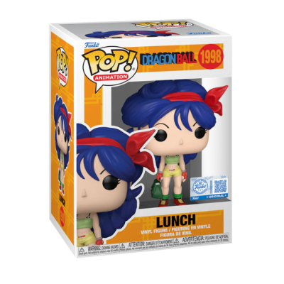 Boneca Funko Pop da personagem Lunch em caixa
