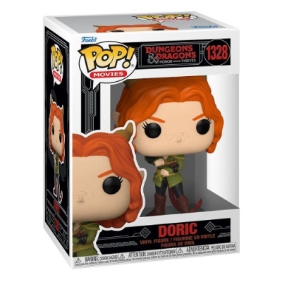 Figura Funko Pop! Doric de Dungeons & Dragons na caixa.