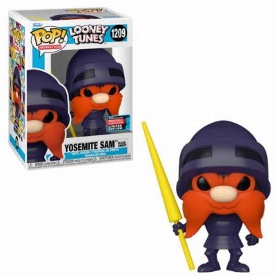 Boneco Funko Pop Yosemite Sam Looney Tunes com lança amarela