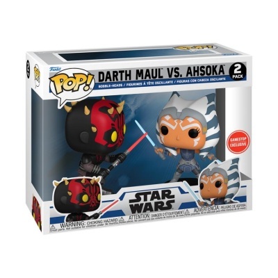 Pack Funko Pop! Darth Maul e Ahsoka Star Wars
