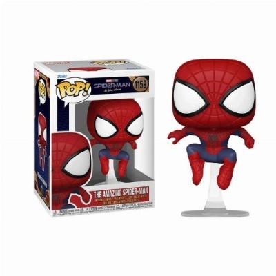 Boneco Funko Pop! Homem-Aranha vermelho e azul com caixa