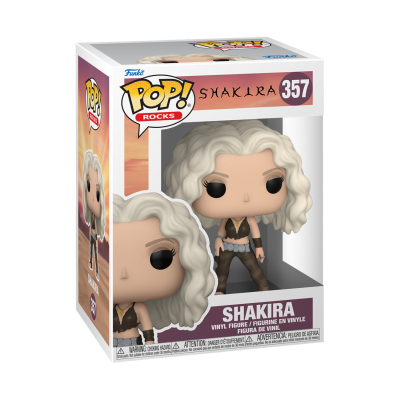 Caixa Funko Pop! Rocks Shakira de vinil número 357