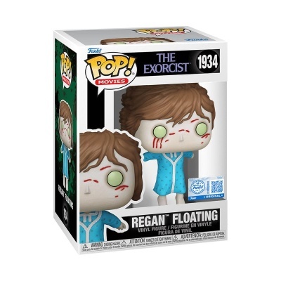 Figura Funko Pop Regan Floating do filme The Exorcist na caixa