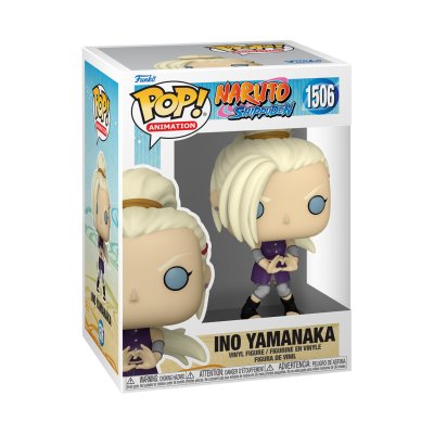Figura Funko Pop Ino Yamanaka de Naruto Shippuden na caixa