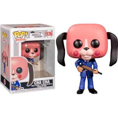 Figura Funko Pop! Cha Cha da série The Umbrella Academy com caixa original
