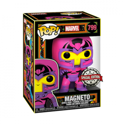 Figura Funko Pop! Magneto Marvel 799 em embalagem especial