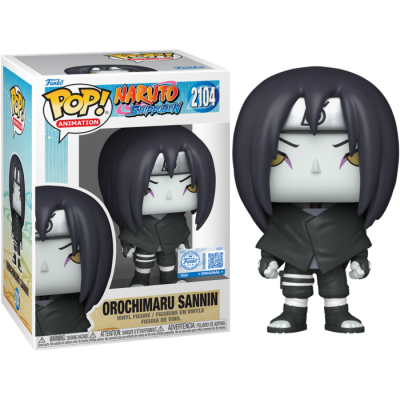 Figura Funko Pop! Orochimaru Sannin Naruto Shippuden na caixa
