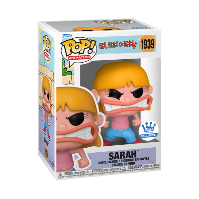 Boneca Funko Pop Sarah da animação Ed, Edd n Eddy em caixa