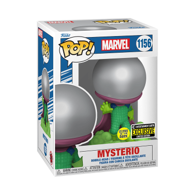 Figura Funko Pop! Marvel Mysterio 1156 na caixa