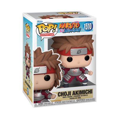 Figura Funko Pop! Choji Akimichi Naruto Shippuden na embalagem