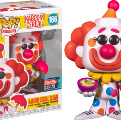 Figura Funko Pop! KABOOM CEREAL CLOWN com caixa ao lado