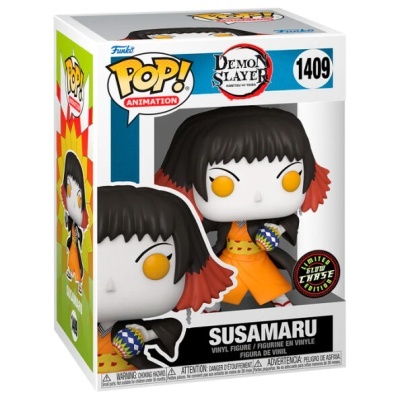 Figura Funko Pop! Susamaru de Demon Slayer em embalagem